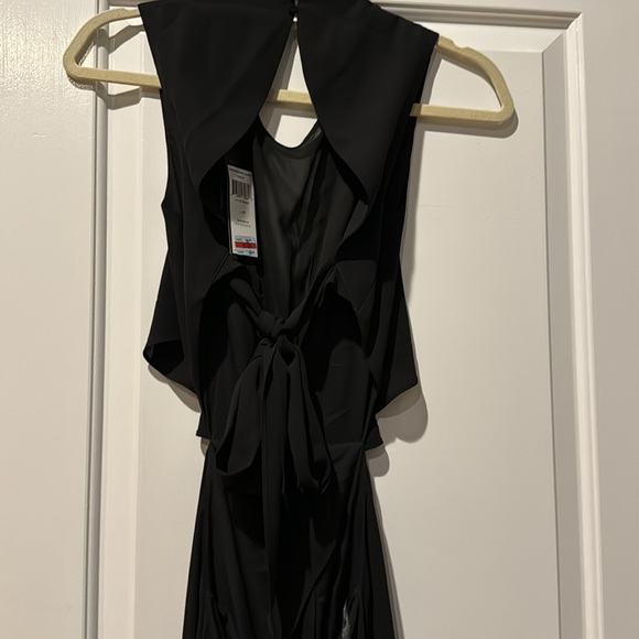 BCBGMAXAZRIA FIONA Gown silky georgette embellished SZ 6 NWT - Picture 12 of 16